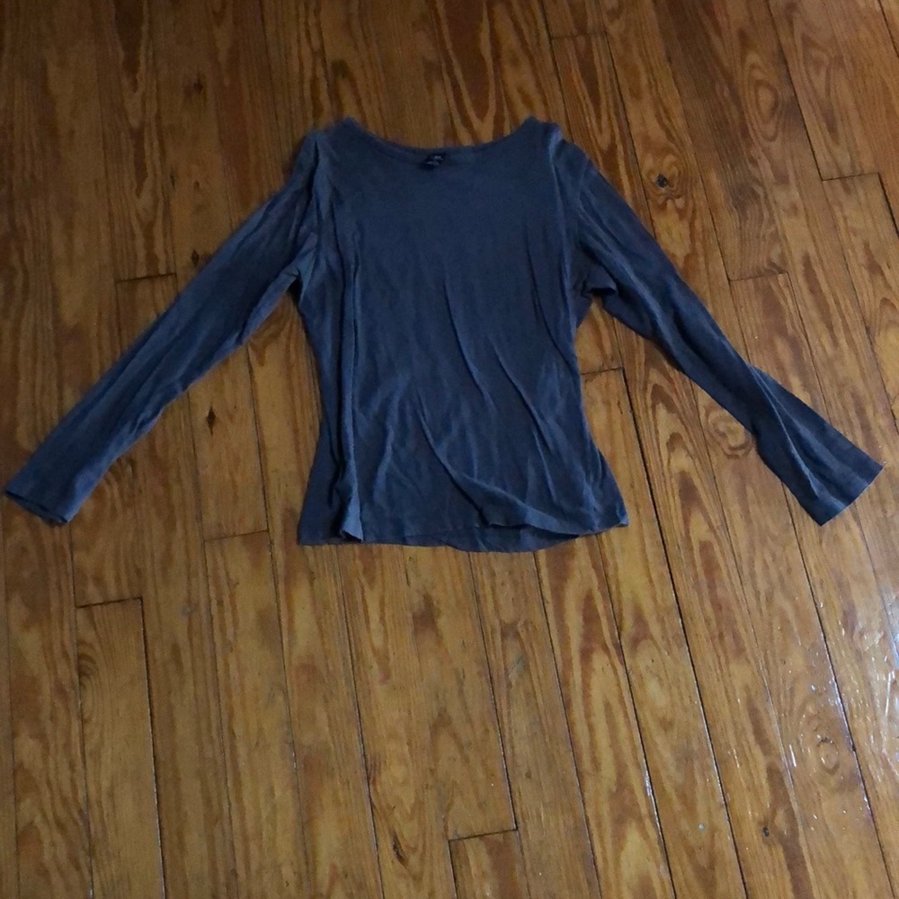 Grey Long Sleeve Shirt